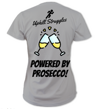 Load image into Gallery viewer, Powered by Prosecco Womens tee (SS 2022)