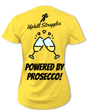 Load image into Gallery viewer, Powered by Prosecco Womens tee (SS 2022)