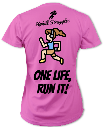 One Life, Run It! Womens Tee