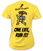 Load image into Gallery viewer, One Life, Run It! Womens Tee