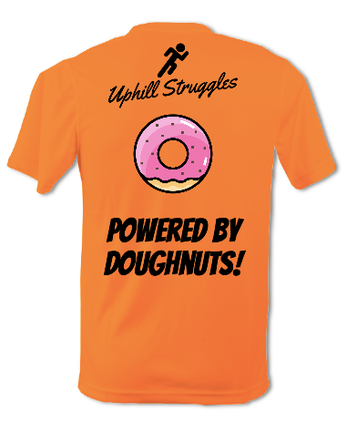 Powered by Doughnuts Mens Tee