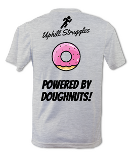 Powered by Doughnuts Mens Tee