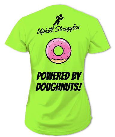 Powered by Doughnuts Womens Tee