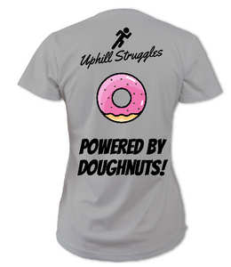 Powered by Doughnuts Womens Tee