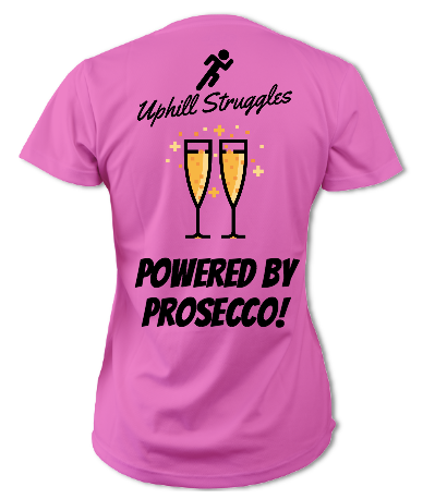 Powered By Prosecco Womens Tee