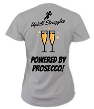 Load image into Gallery viewer, Powered By Prosecco Womens Tee