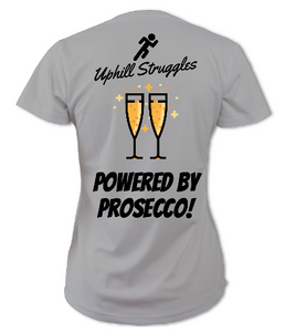 Powered By Prosecco Womens Tee