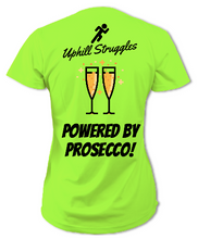 Load image into Gallery viewer, Powered By Prosecco Womens Tee