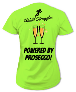 Powered By Prosecco Womens Tee