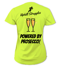 Load image into Gallery viewer, Powered By Prosecco Womens Tee