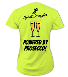 Powered By Prosecco Womens Tee