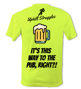 It's This Way To The Pub, Right?! Mens Tee
