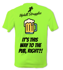 It's This Way To The Pub, Right?! Mens Tee