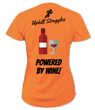 Load image into Gallery viewer, Powered By Wine! Womens Tee