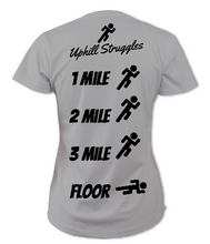 Load image into Gallery viewer, 1 Mile 2 Mile 3 Mile Floor Womens Tee