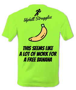 This Seems Like A Lot Of Work For a Free Banana Mens Running Tee