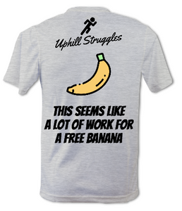 This Seems Like A Lot Of Work For a Free Banana Mens Running Tee