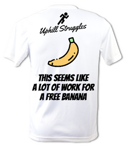 This Seems Like A Lot Of Work For a Free Banana Mens Running Tee